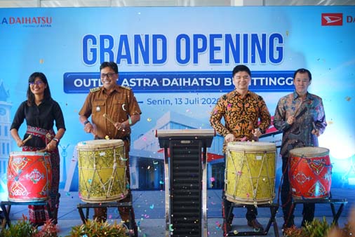 Penjualan Terus Naik, Daihatsu Perkuat Layanan di Bukittinggi dengan Outlet 3S Baru