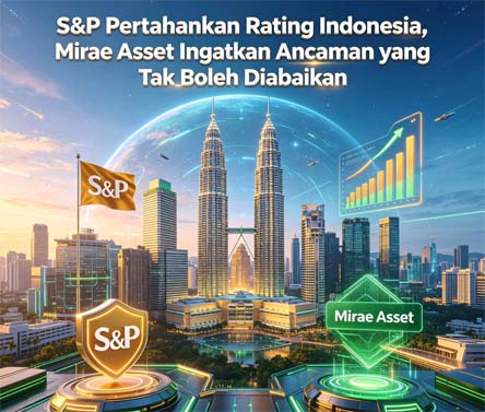 S&P Pertahankan Rating Indonesia, Tapi Mirae Asset Ingatkan Ancaman yang Tak Boleh Diabaikan