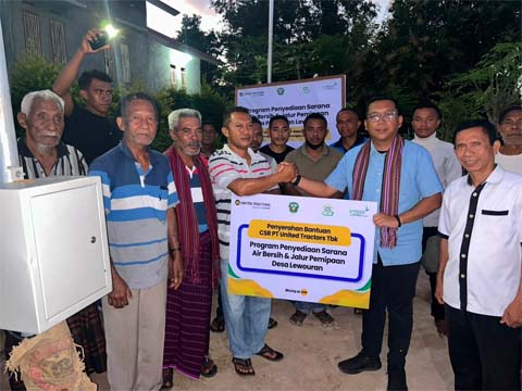 Perjuangan Panjang Berbuah Hasil, Sumur Bor Hadirkan Air Bersih untuk Desa Lewouran