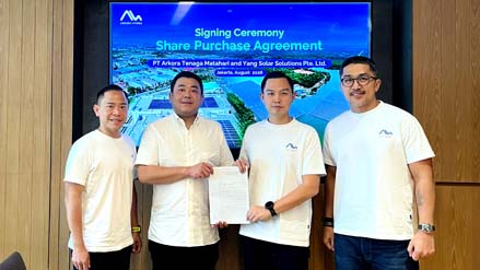 ARKO Resmi Masuk Bisnis PLTS, Akuisisi 99,9 Persen Saham Endorshine