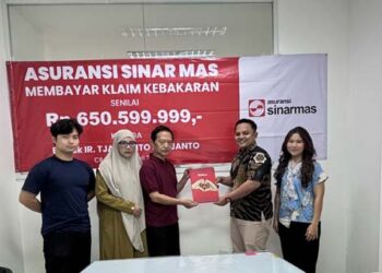 Ruko Terbakar, Nasabah Asuransi Sinar Mas Terima Klaim Rp650 Juta dalam Dua Hari Kerja