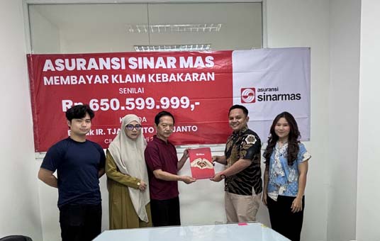 Ruko Terbakar, Nasabah Asuransi Sinar Mas Terima Klaim Rp650 Juta dalam Dua Hari Kerja