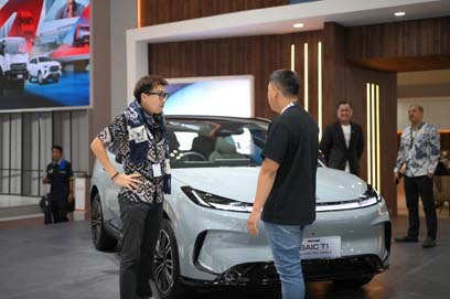 Booth BAIC Diserbu 12.000 Pengunjung, Hadiah 1 Unit BAIC T1 Jadi Buruan