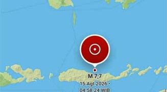 Gempa Dahsyat M7,7 Guncang Nagekeo di NTT, Dua Orang Meninggal Dunia