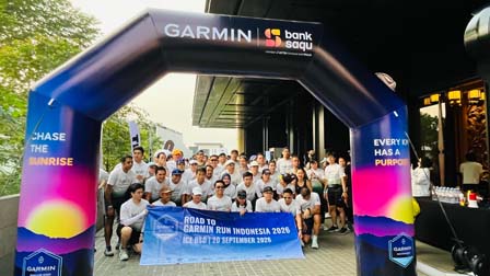 Tak Ada Batas, Bank Saqu Ajak Teman Tuli Ikut Berlari di Garmin Run 2026