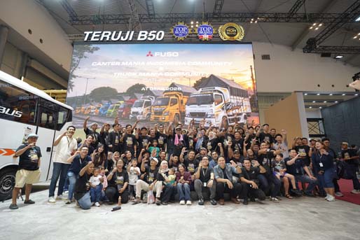 Mitsubishi Fuso Rangkul Canter Mania di GIIAS 2026, Bahas Bisnis hingga Perawatan B50