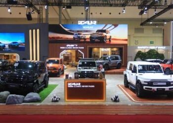 iCAR V27 Jadi Magnet GIIAS 2026, Booth Bergaya Klasik Ini Penuh Teknologi Masa Depan