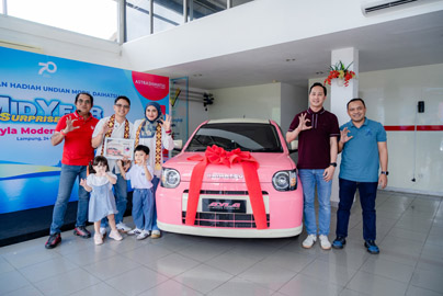 Beli Daihatsu Terios Malah Bawa Pulang Ayla Modern Vintage, Pelanggan Lampung Ini Ketiban Rezeki Besar