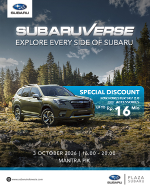 Subaru Buka “Semesta” Baru di Indonesia, WRX STI Cherry Red Rp1,2 Miliar Jadi Magnet