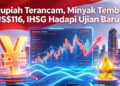 Rupiah Terancam, Minyak Tembus US$116, BI Suntik Likuiditas Rp190 Triliun, IHSG Hadapi Ujian Baru