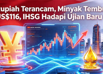 Rupiah Terancam, Minyak Tembus US$116, BI Suntik Likuiditas Rp190 Triliun, IHSG Hadapi Ujian Baru