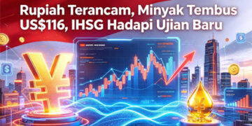 Rupiah Terancam, Minyak Tembus US$116, BI Suntik Likuiditas Rp190 Triliun, IHSG Hadapi Ujian Baru