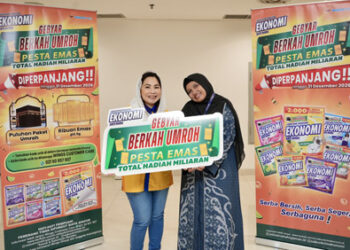 Beli Sabun Krim Rp10 Ribu, Ibu Rumah Tangga Ini Menang Umroh, EKONOMI Berangkatkan 11 Pemenang ke Tanah Suci